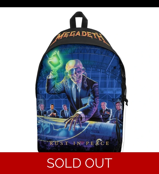 Megadeth Rust In Peace Backpack